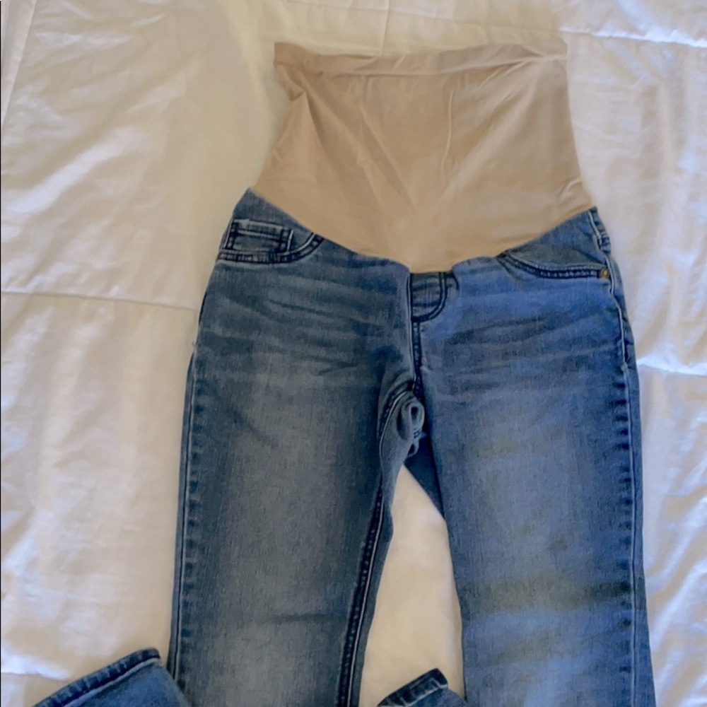 Maternity denim pants